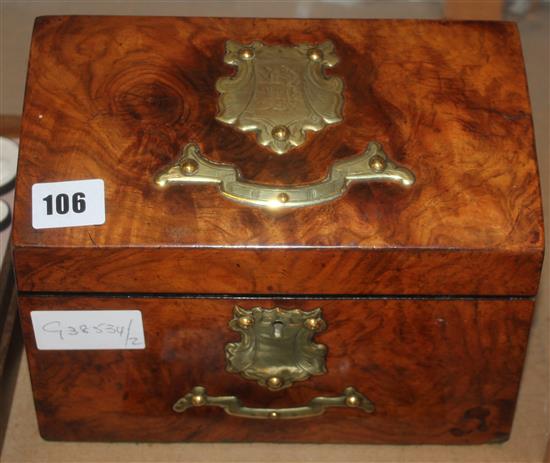 19th century stationery box